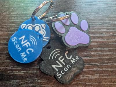 NFC tags for Cats and Dogs