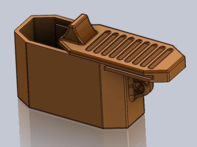 Discrete Keychain Case (ZYN) or Pill Box