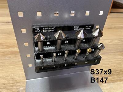 S37x9 – B147 – Senker-Set – Ø4.3-31mm