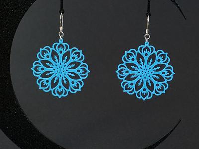 Mandala earrings