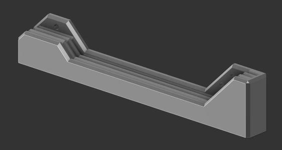 Prusa Steel Sheet Holder – Open Front x3, no overhang