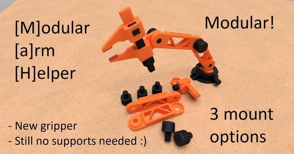 MaH – Modular Arm Helper – No support – Easy print