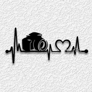 camera angle heartbeat wall art photography home decor