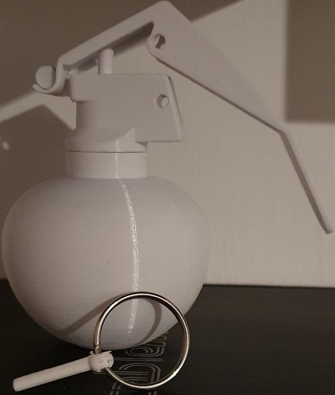 Hand Grenade Prop (Optionally Springloaded!)