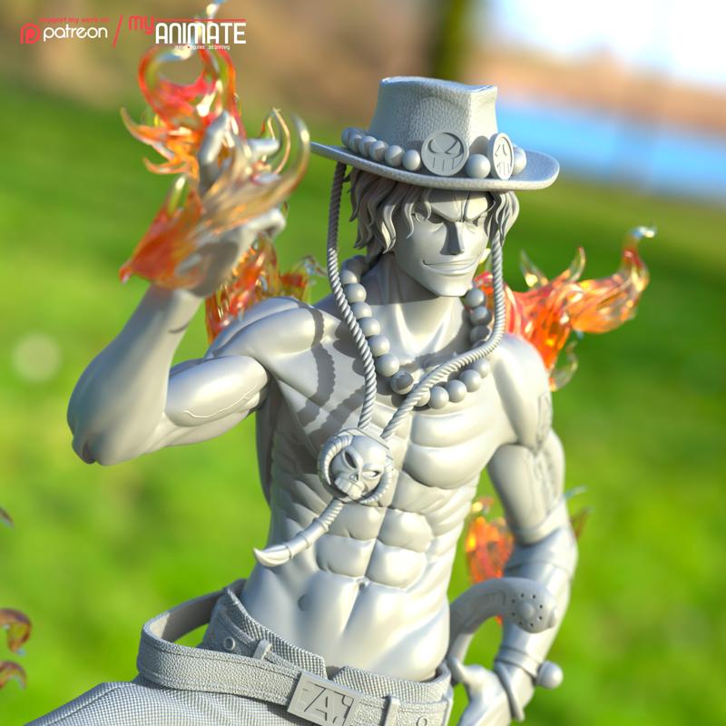 ACE – 3D PRINTABLE FIGURE