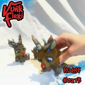 Christmas Rudolf MultiColor Flexi Print-In-Place + figure & keychain