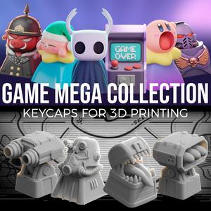 Game Mega Collection – keycaps to print