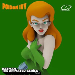 Poison Ivy –  Batman Animated Series Fanart – 3d print