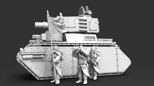 Heavy tank “Ragnarok” (Mark-II ‘male’)