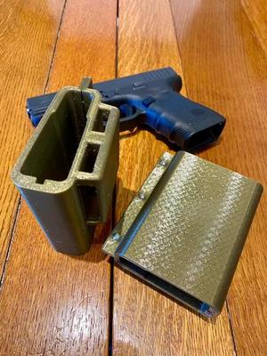 Holsters for Glock 19 G3 and G4 with or without TLR-6   