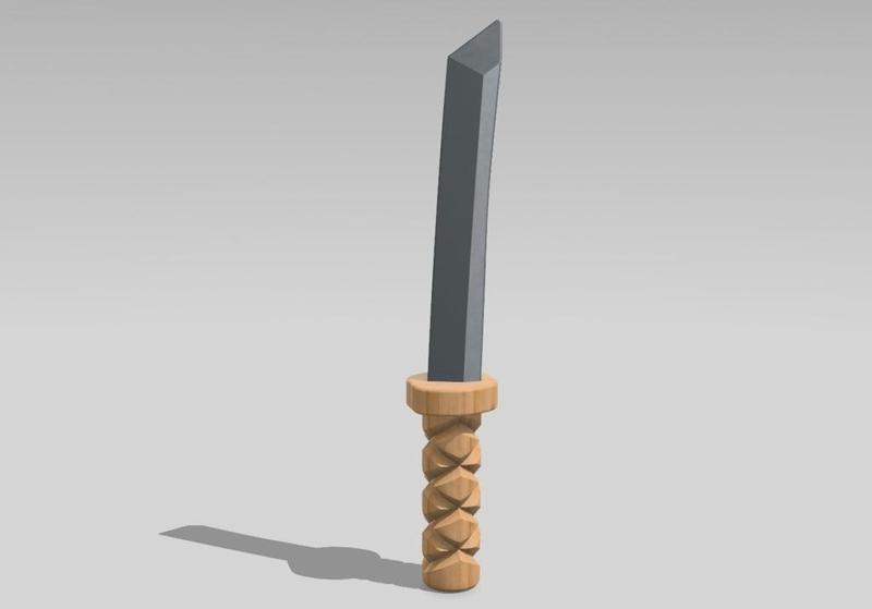 (lifesized) Lego Katana