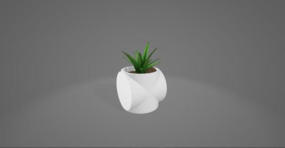 Cross Cylinder Vase