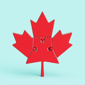 Articulated Canadian Maple Leaf