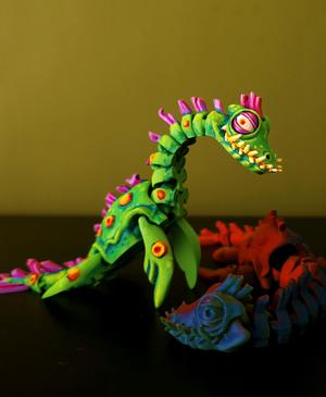 Creepy Loch Ness Monster