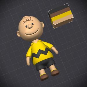 MULTICOLOR- FLEXI Charlie Brown -Keychain/Bag Dangle