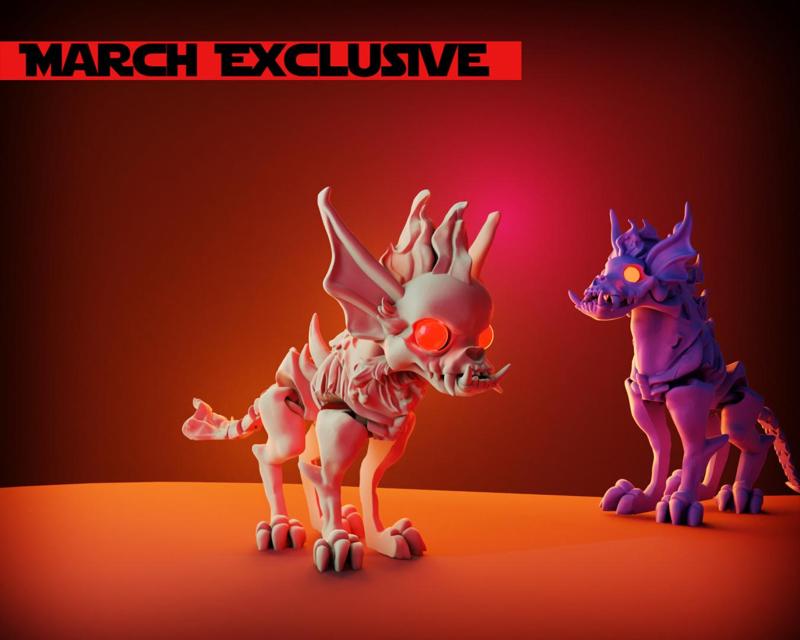 Articulated Hellhound - Chihuahua Edition, March 2023 Exclusive