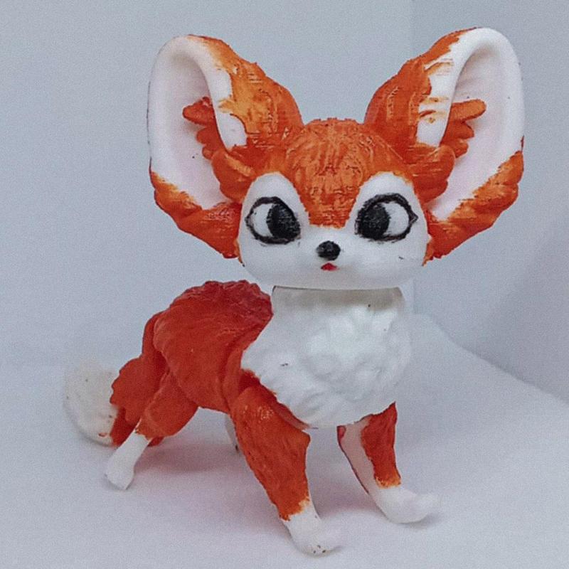 Articulated Fennec Fox Flexi Toy