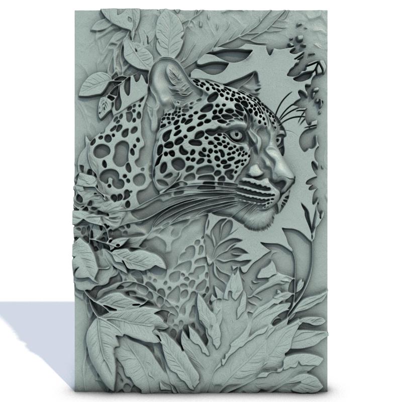 Floral Leopard