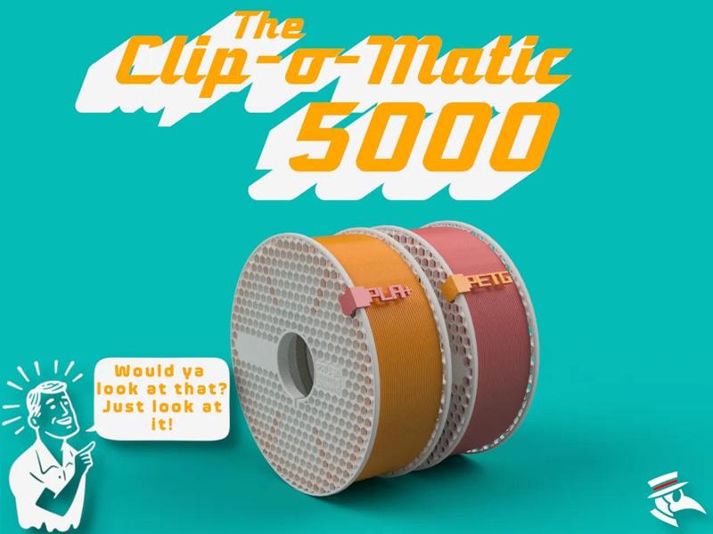 Filament Clip | Clip-O-Matic 5000   