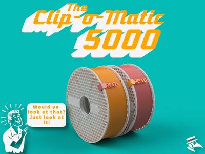 Filament Clip | Clip-O-Matic 5000   