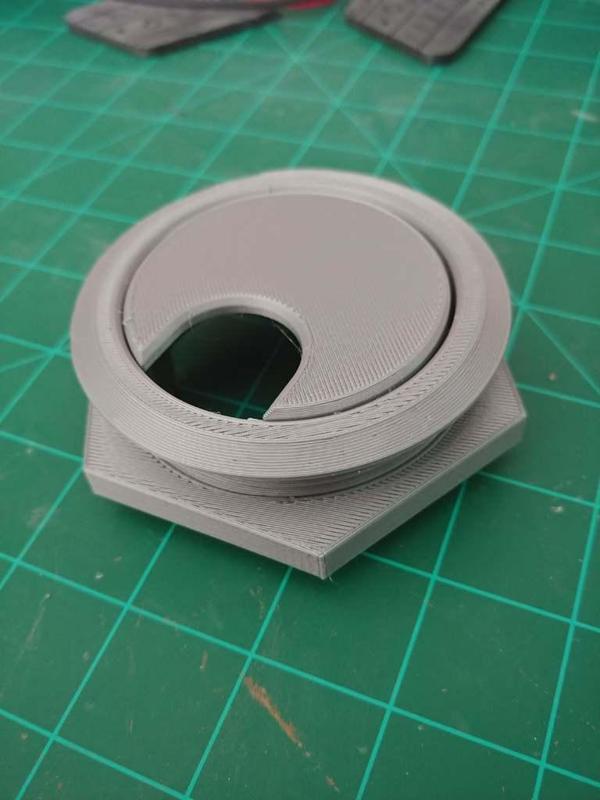 Threaded Desk Grommet - 2.5"