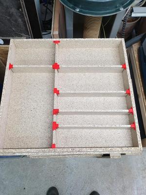 Drawer / Storage Organizer Brackets / Braces # Schubladen Unterteiler