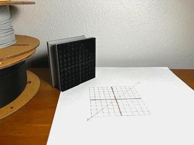 Cartesian Stamp for math homework!   