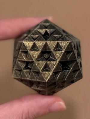 Sierpiński Icosahedron - Level 2