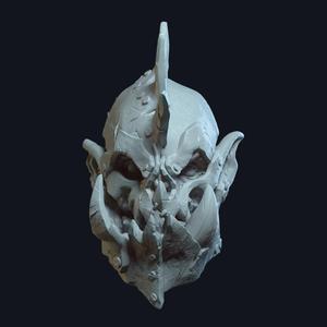 Krogar Ironfang v3 Action Figure Head