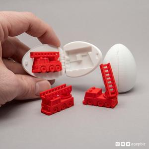 Surprise Egg #5 - Tiny Fire Truck