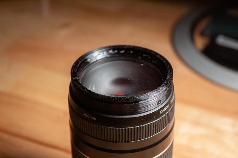 Canon 75-300mm Lens Barrel Front Ring Assembly