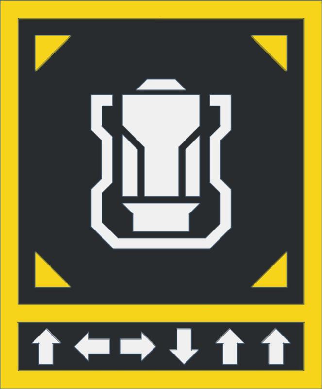 Helldivers 2 Stratagem Plaque (Dark Fluid Vessel)