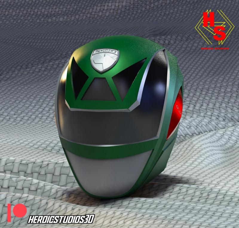 Green SPD Ranger Helmet