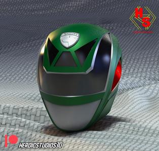 Green SPD Ranger Helmet