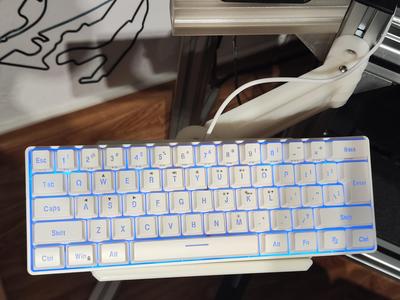 Simrig Keyboard Tray for aluminum profile