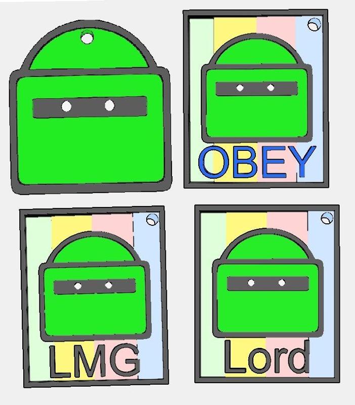 Tachanka Head - Keychain Bundle (Rainbow Six Siege)