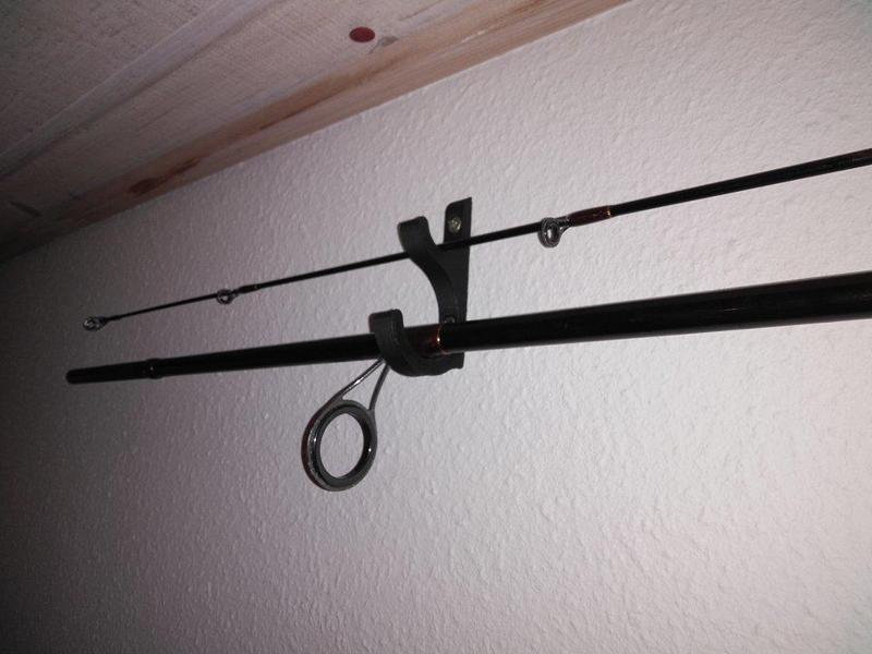 Fishing Rod Wall Holder
