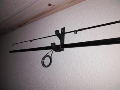 Fishing Rod Wall Holder