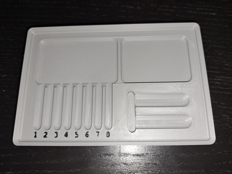 Gridfinity pinning tray Lockpicking Lawyer style