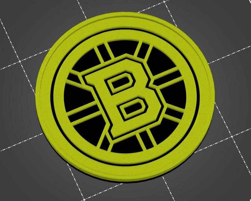 Podložka pod hrnek s logem Boston Bruins