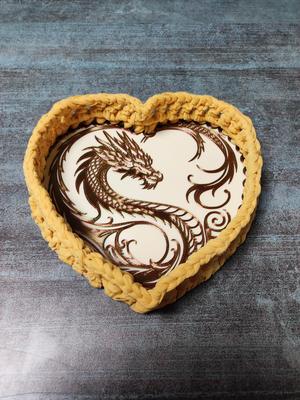 Heart shaped crochet basket bottom (base)