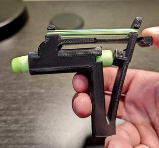 MiniShooter with Rubber Band remix (print-in-place)