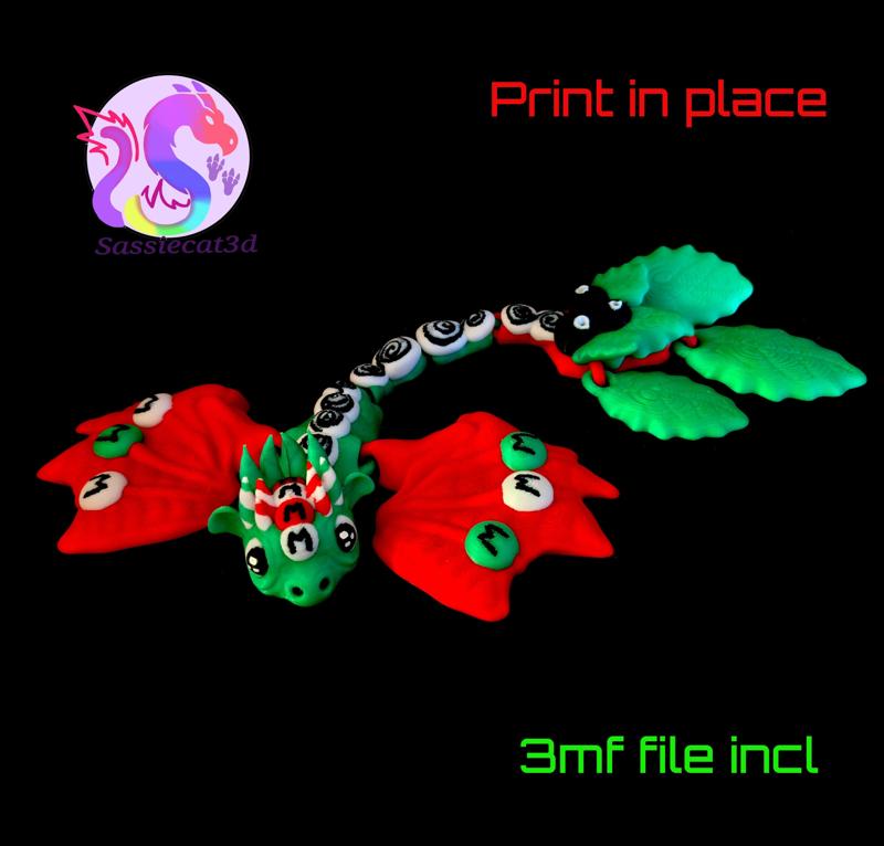 Candy Christmas Dragon *Personal use*