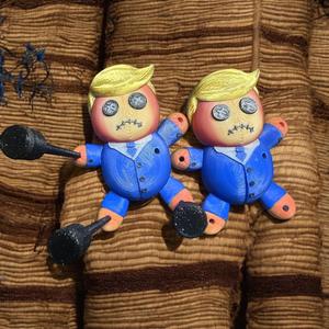 Trump VooDoo Doll, Toothpick Holder, Political, Funny