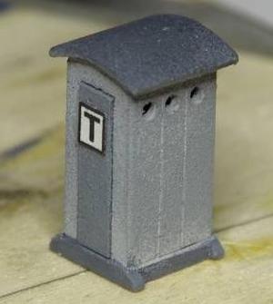HO Scale - Cabina di Telefonica