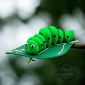 Caterpillar Flexy - Articulating With Leaf Base