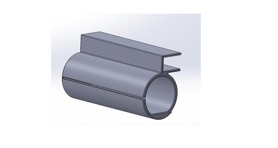 Rollenhalter für Abfallbeutel 35L