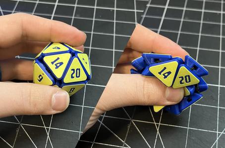 Squishy Fidget D20
