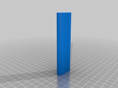 Milwaukee Packout Aluminum Extrusion Profile