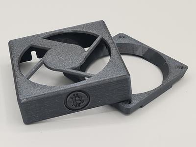 Fan cover and shroud for 52PI Low Profile Plus for Bitaxe